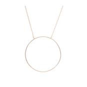 COLLIER MONOCLE OR ROSE -MARIA BLACK -jewellery