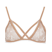 SOUTIEN GORGE SOUTIEN GORGE ROSEBUD BRODERIES IVOIRE