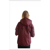 BLOUSON COURT LILY PLUS DOT BORDEAUX-KWAY