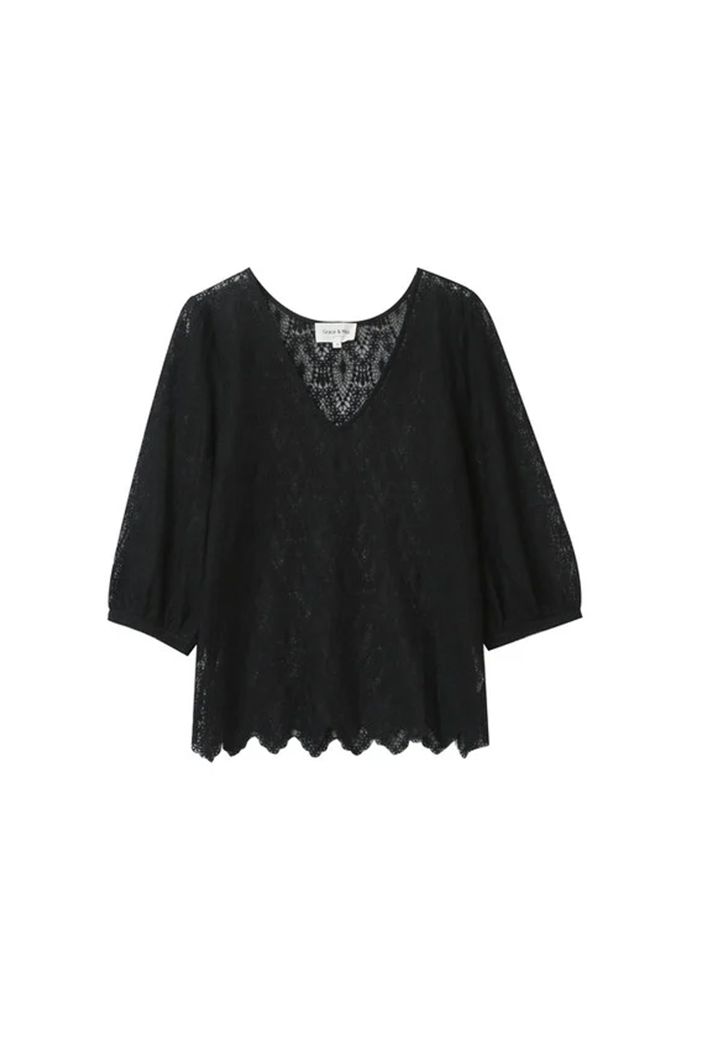 TOP HUGUETTE NOIR