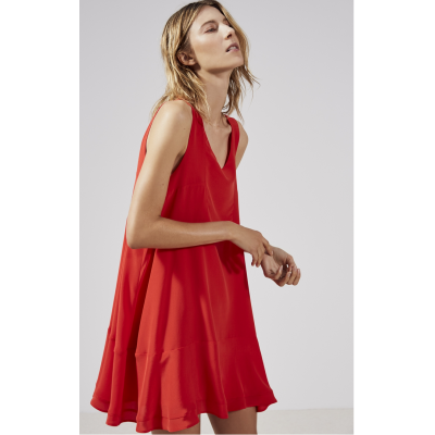ROBE CLINT ROUGE COQUELICOT
