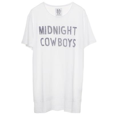 TSHIRT MIDNIGHT COWBOY BLANC-ZOE KARSSEN