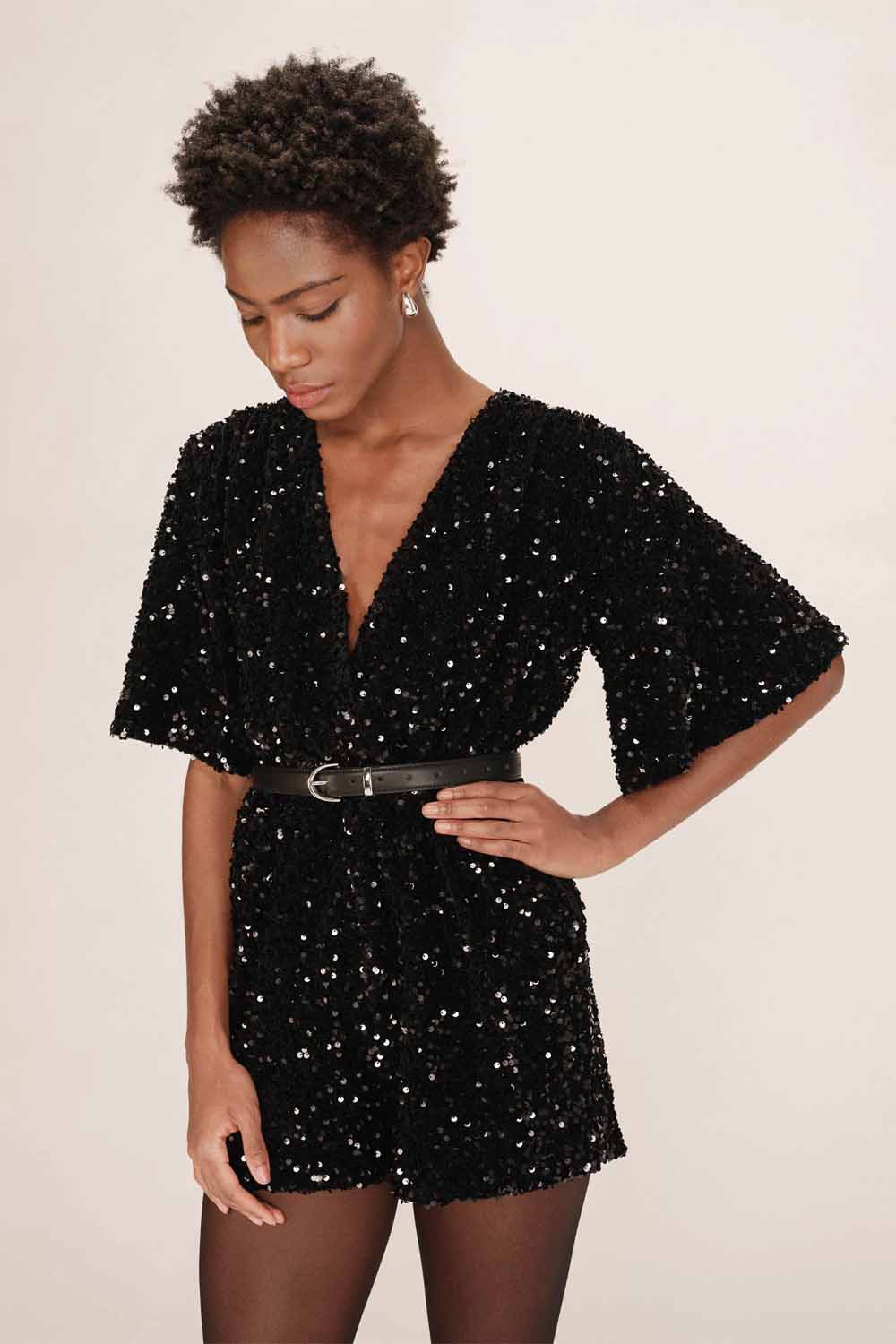 COMBINAISON SHORT THALASSA NOIR