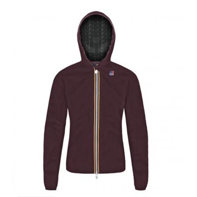 BLOUSON COURT LILY PLUS DOT BORDEAUX-KWAY