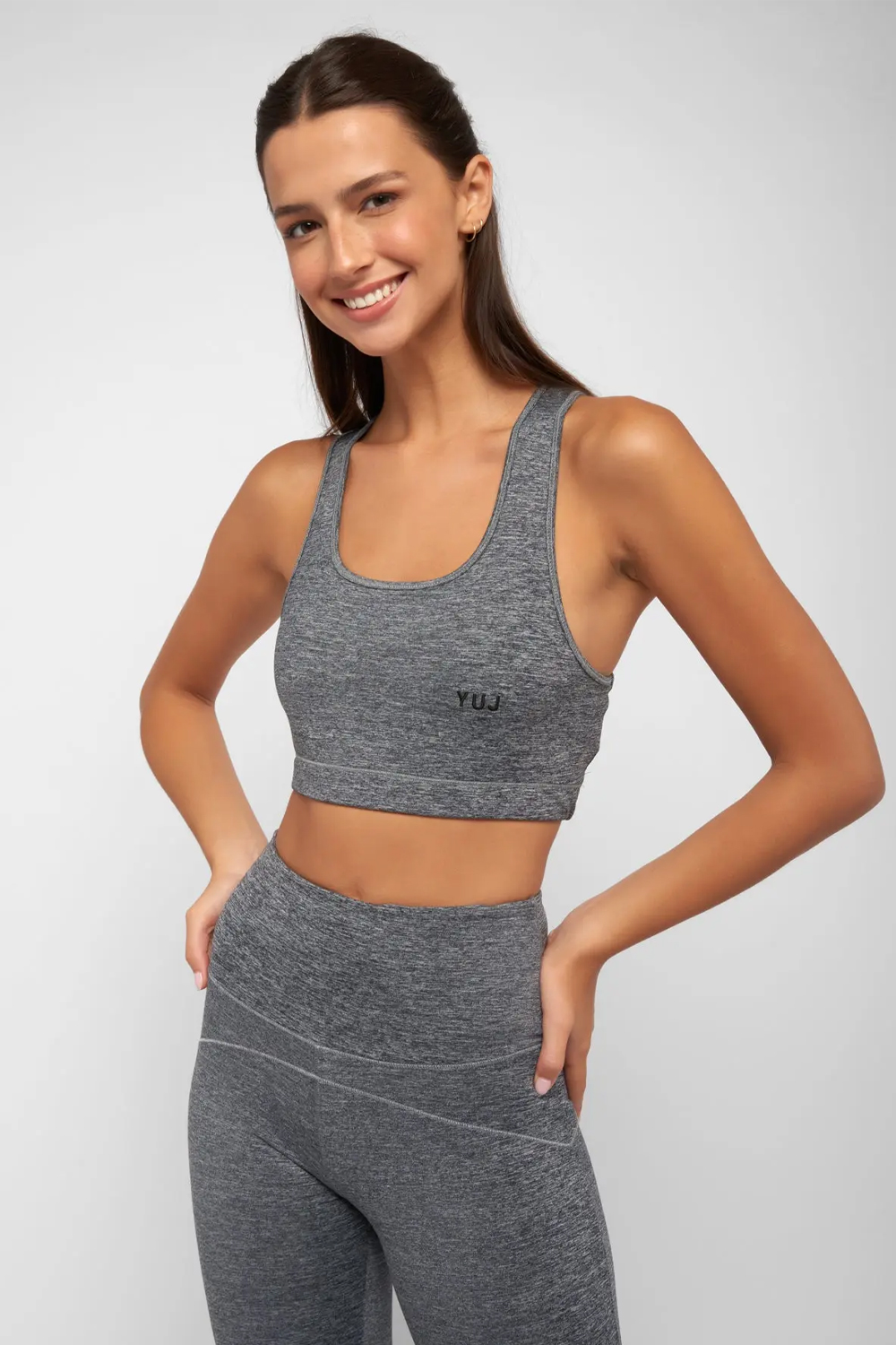 MOCKED GREY AJNA BRA