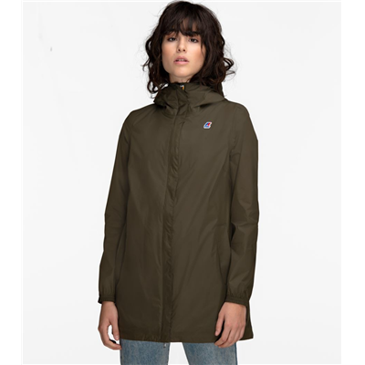 VESTE LONGUE SOPHIE PLUS DOT KAKI