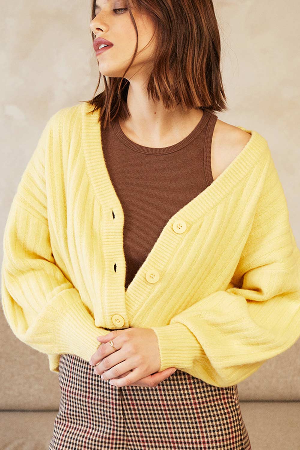 GILET DAGNY JAUNE