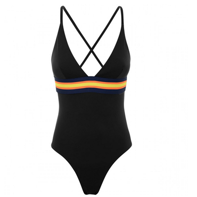 MAILLOT ONE PIECE KATLINE BLACK PURE