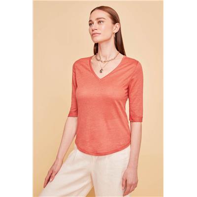 TEE-SHIRT ROMANA TERRACOTTA