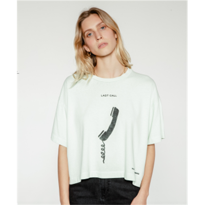 TEE-SHIRT BRISA LAST CALL LIGHT GREEN