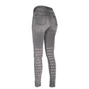 JEANS AL JARRETELLE SKINNY EMMA GREY CLAIR