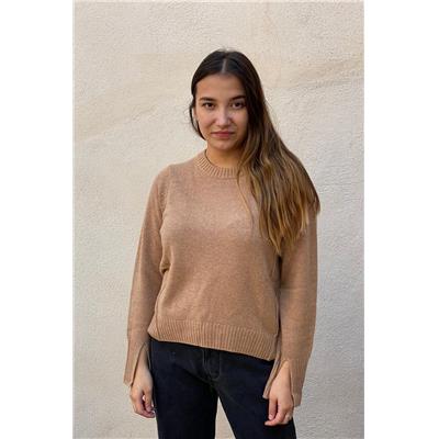 PULL ACHILLE CAMEL