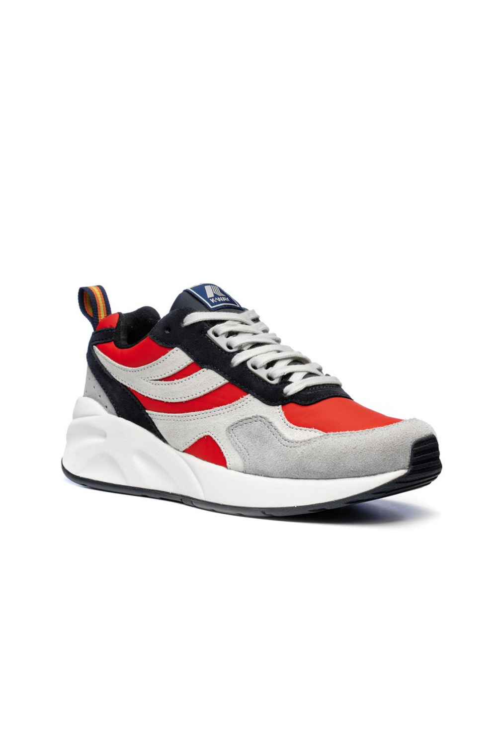 SNEAKERS TRAINING 3.0 LACES RED LIGHT GREY WHITE BLUE NAVY