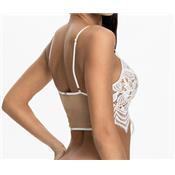 BRASSIERE DENTELLE BLANCHE-SNAP DRAGON-FOR LOVE&LEMONS