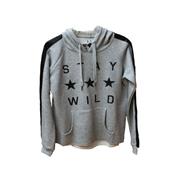 SWEAT-SHIRT STAY WILD GRIS