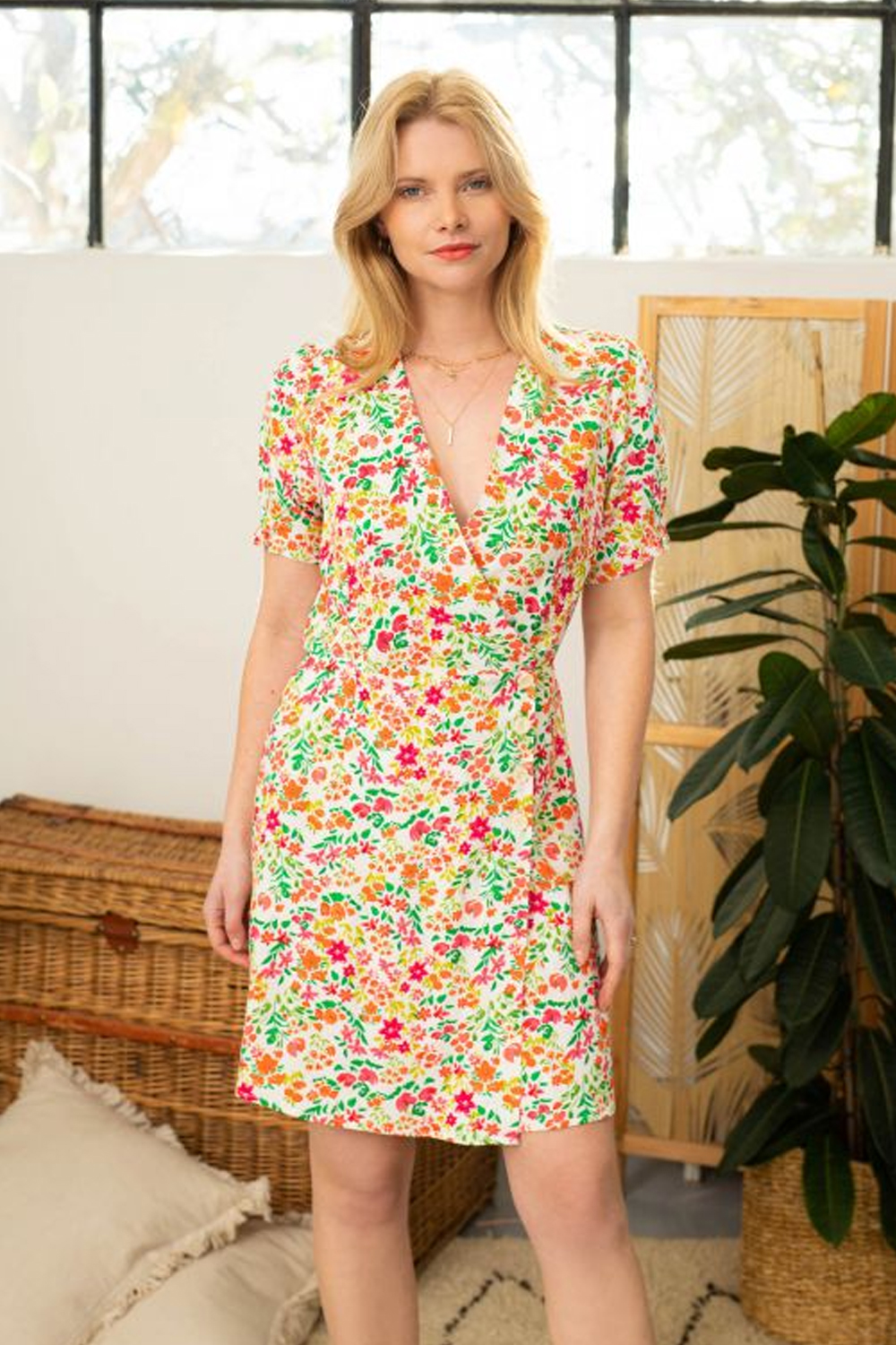 ROBE BRITA ÉCRU