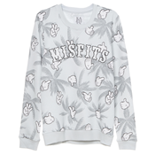 SWEATSHIRT PALMTREES CARTOON HANDS