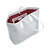 CABAS LULU GM BLANC/BLANC-DELAGE PARIS