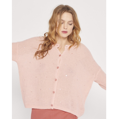 GILET SAGA ROSE