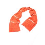 ECHARPE BABY ALPAGA ORANGE ET BLANCHE NUISUJI SHIBORI-SUZUSAN