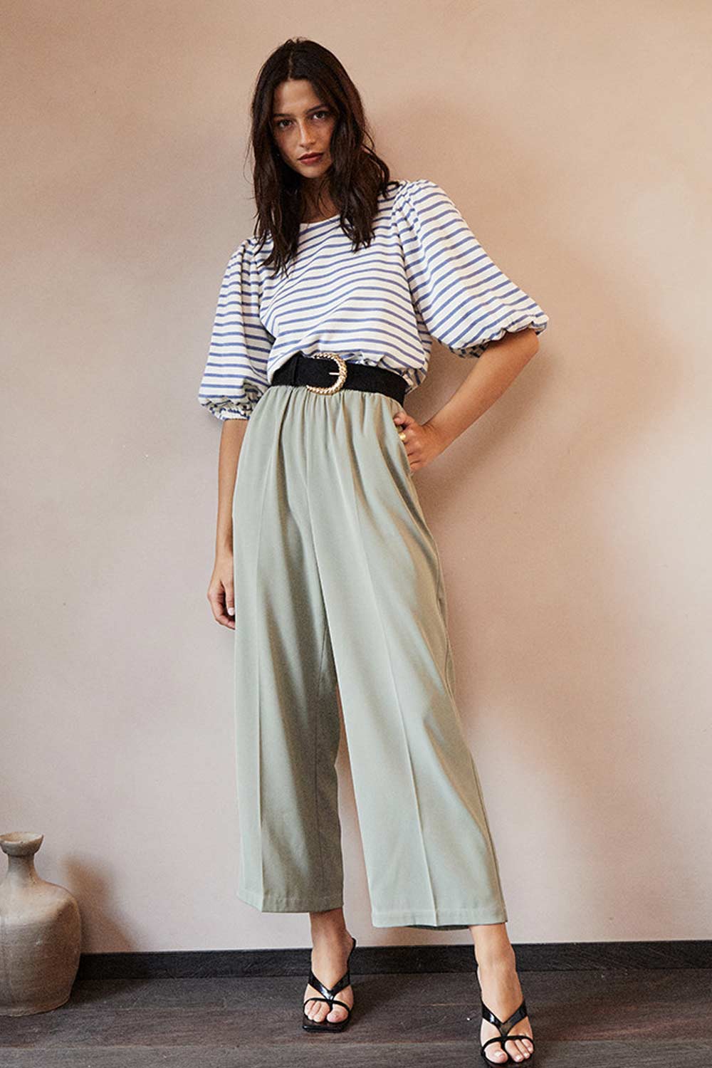 PANTALON DAVON VERT
