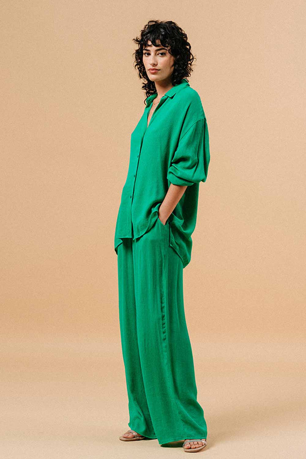 GREEN MATISSE PANTS