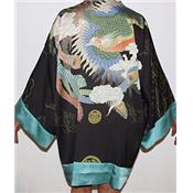 KIMONO BOVARY NOIR & BLEU