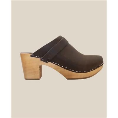 SABOTS EGLANTINE NUBUCK BLACK 