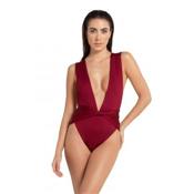 EVERGREEN BURGUNDY ELLIS ONE PIECE