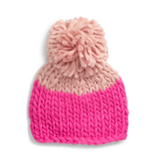 BONNET POMPON PINK