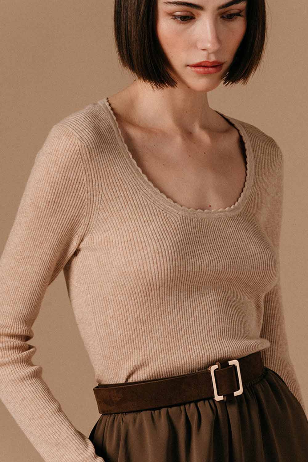 PULL LABOETIE BEIGE