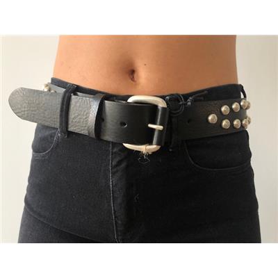 CEINTURE MOTOBELT KLOU DIAM BLACK