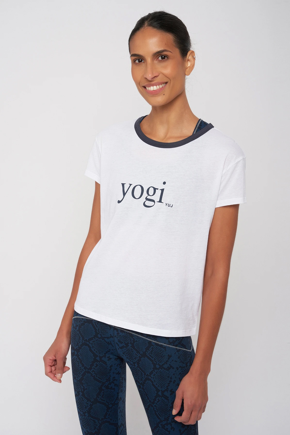 TEE-SHIRT YOGI BLANC