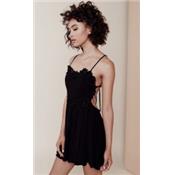 SAHARA MINI DRESS NOIRE-FOR LOVE & LEMONS