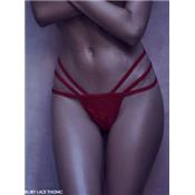 STRING DENTELLE RUBY LACE ROUGE SCARLET