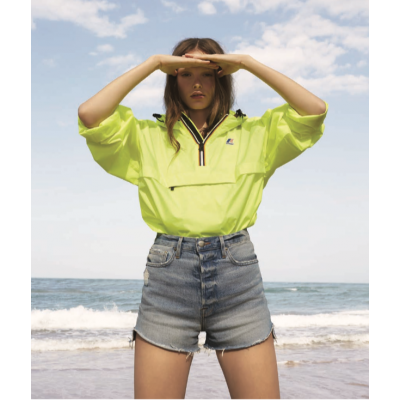 VESTE LE VRAI LEON JAUNE FLUO