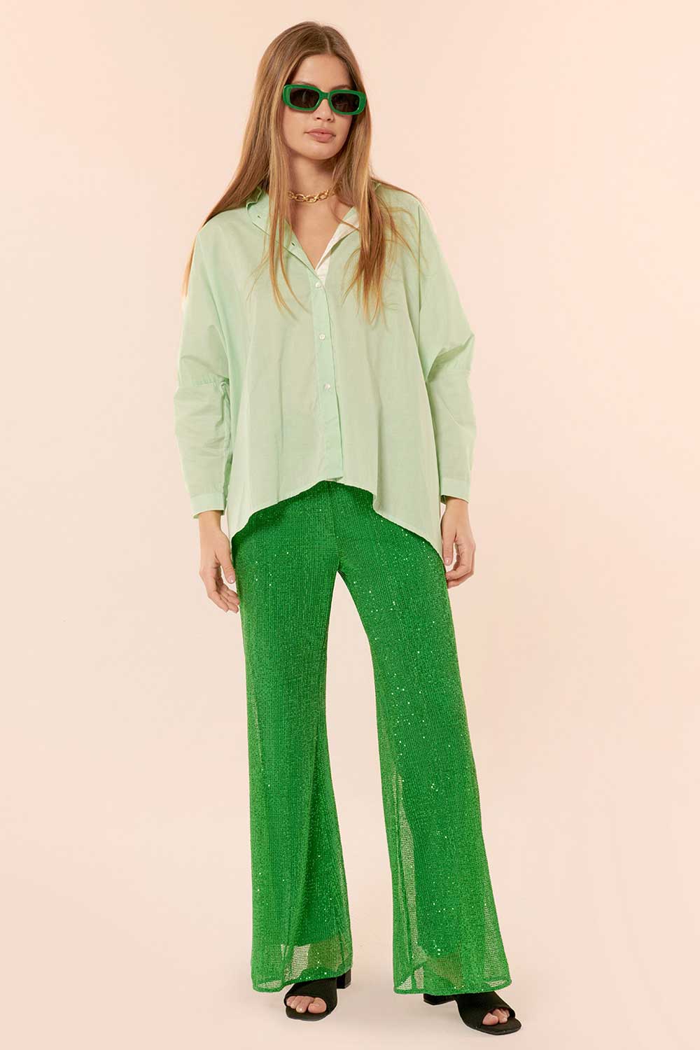 LIME STEEVIE PANTS