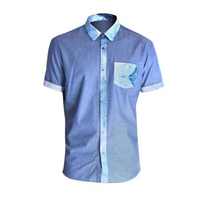 CHEMISE MANCHES COURTES BLUE OCEAN 