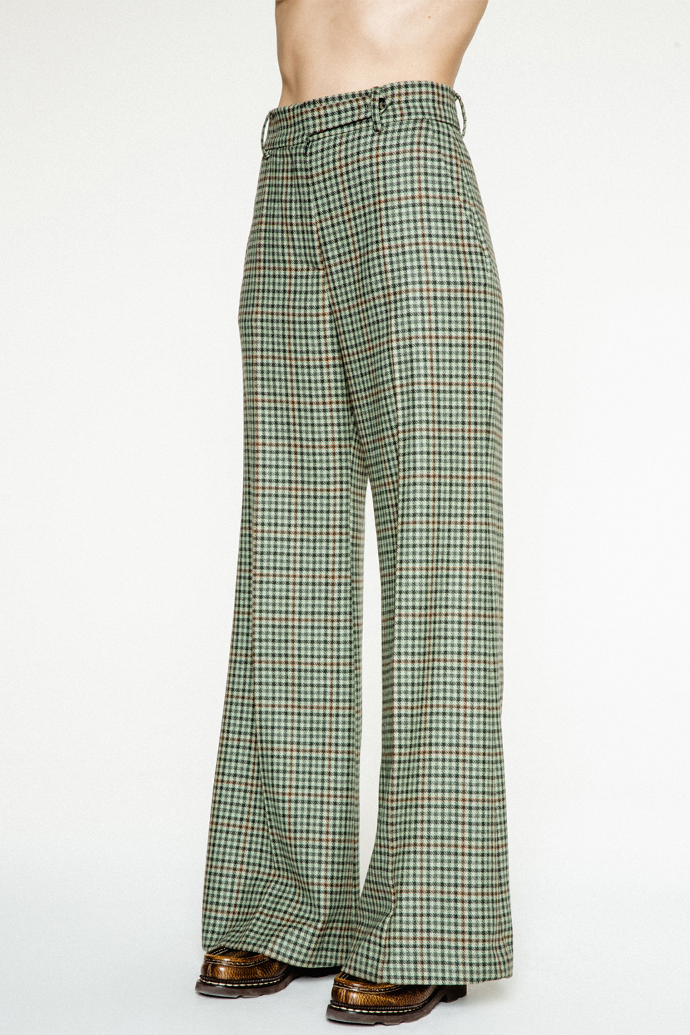 PANTALON CLARK GREEN CHECK