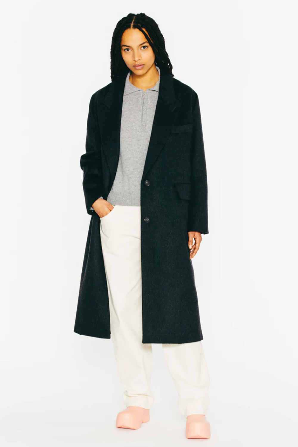 MANTEAU BERRY ANTHRACITE