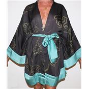 KIMONO BOVARY NOIR & BLEU