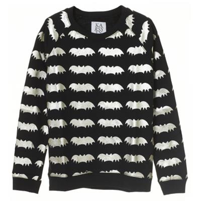 SWEAT-SHIRT BAT ALL OVER GOLD-ZOE KARSSEN