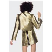 BLAZER JULIETTE BROCADE GOLD