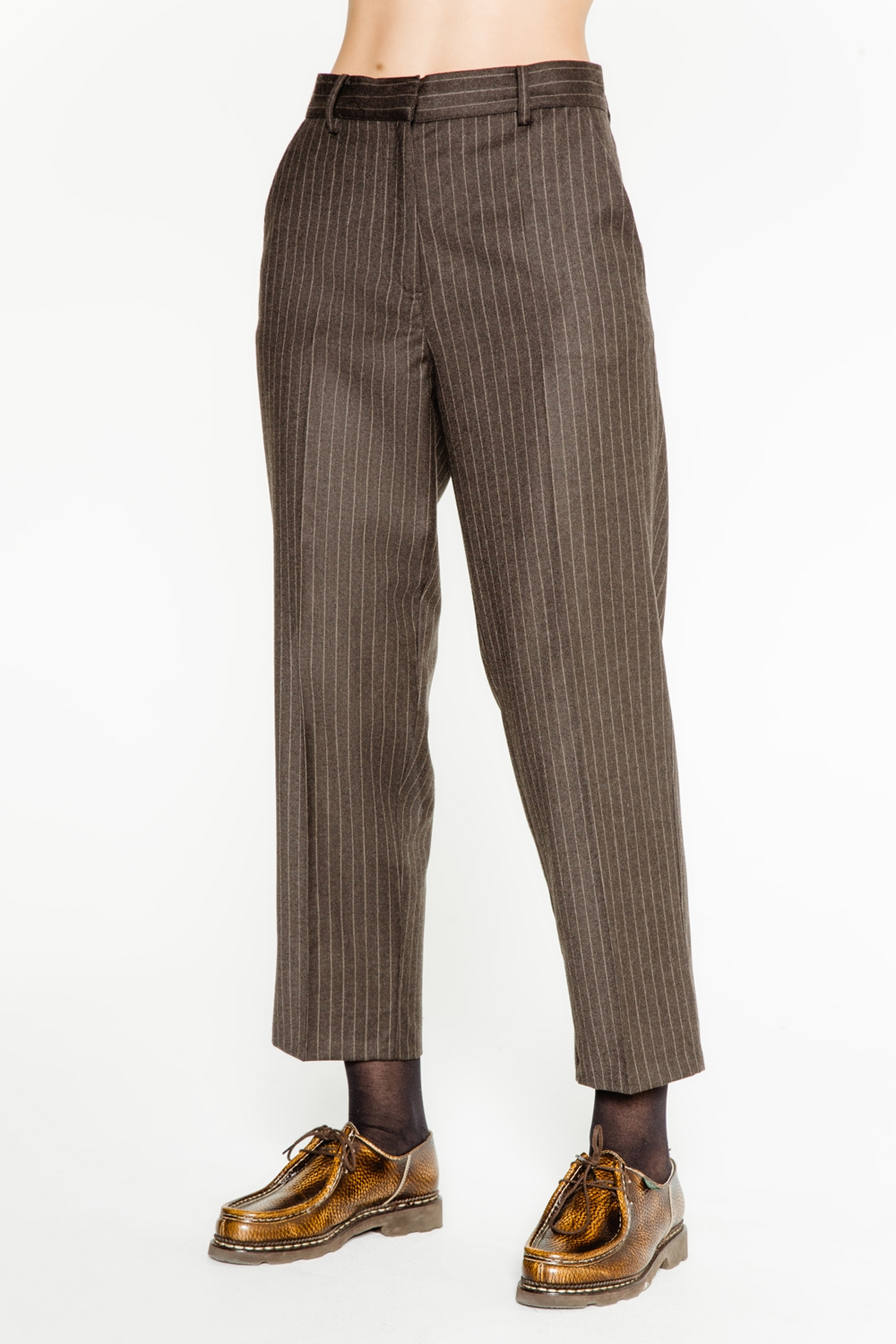 PANTALON ANATOLE BROWN STRIPES