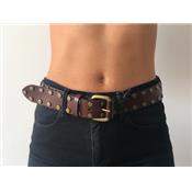 CEINTURE MOTOBELT REGO BRONZE BRUN