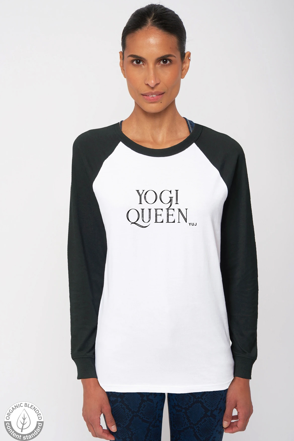 TEE-SHIRT YOGI QUEEN NOIR