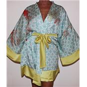 KIMONO BOVARY CIEL & JAUNE