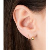 BOUCLE D'OREILLE BALL TWIRL OR ROSE