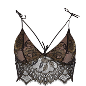 SOUTIEN GORGE ESME LACE FOIL NOIR