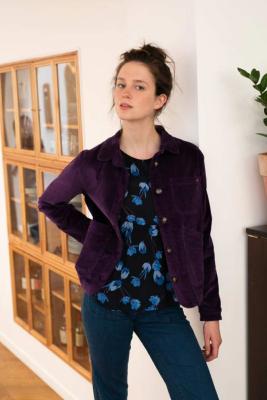 VESTE ZANDER VIOLET